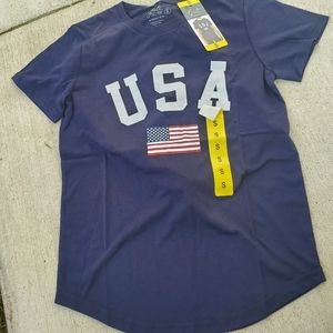 Womens USA Tee NEW July 4th